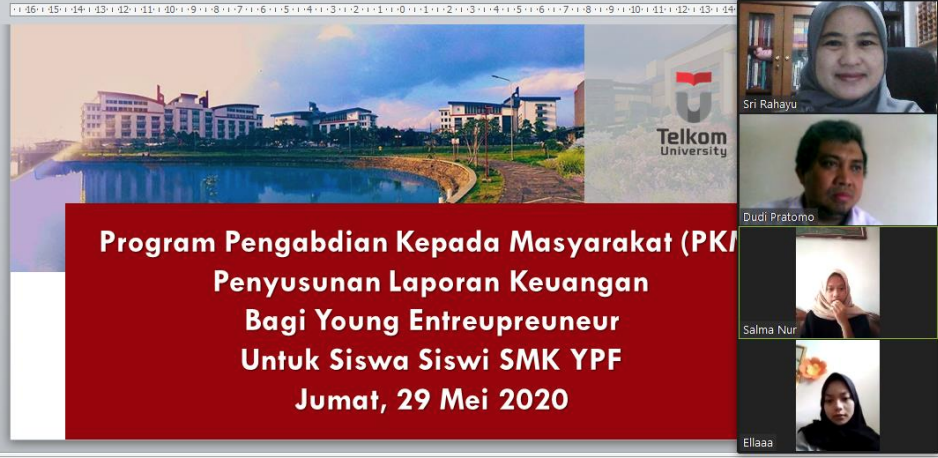 Penyusunan Laporan Keuangan Bagi Young Entreupreuneur Untuk Siswa/i SMK YPF