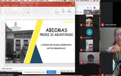 Pelatihan Pembukuan dan Pencatatan Secara Akuntansi kepada Karang Taruna Desa Jatiendah Kabupaten Bandung Pelatihan Pembukuan dan Pencatatan Secara Akuntansi kepada Karang Taruna Desa Jatiendah Kabupaten Bandung