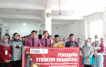 PENERAPAN STRUKTUR ORGANISASI UNTUK TATA KELOLA PADA ENTITAS BERORIENTASI NON LABA DI PONDOK PESANTREN MODERN ASSURUUR KABUPATEN BANDUNG PENERAPAN STRUKTUR ORGANISASI UNTUK TATA KELOLA PADA ENTITAS BERORIENTASI NON LABA DI PONDOK PESANTREN MODERN ASSURUUR KABUPATEN BANDUNG